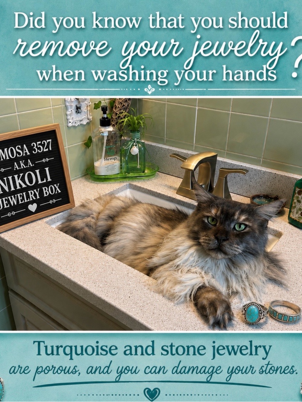 Jewelry Care is essential for Turquoise! Mimosa3527 aka Nikoli's Jewelry Box